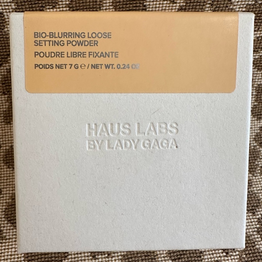 New & Sealed HAUS LABS by Lady Gaga Bio Blurring Loose Setting Powder~GOLDEN~$38